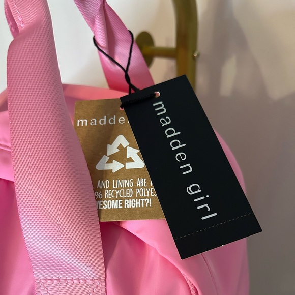 *New* Steve Madden (Madden Girl) Pink Backpack and Lunch Box Set - Picture 3 of 16